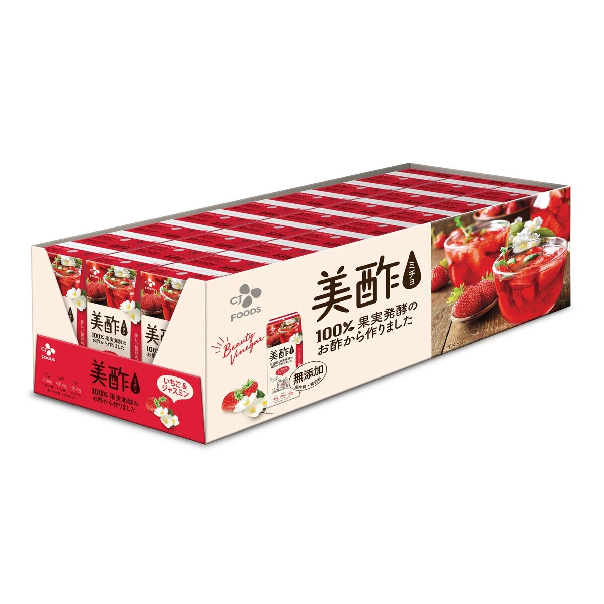 美酢 ミチョ イチゴ ジャスミン 24パック Costco Japan