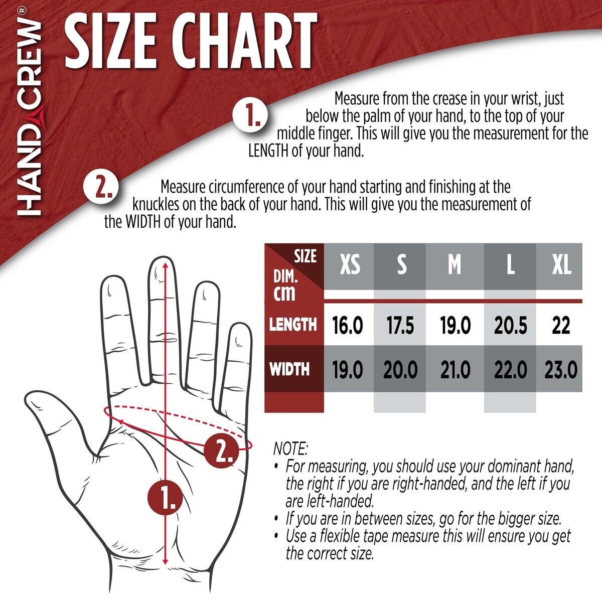 HANDCREW（ハンドクルー）ニトリル背抜きグローブ14双 Mサイズ