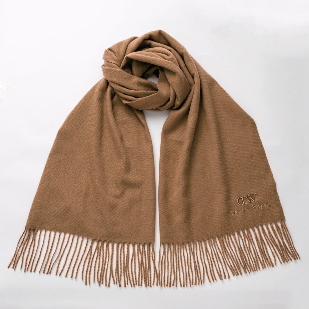 ダニエルウェリントン ストール 180cmｘ60cm キャメル