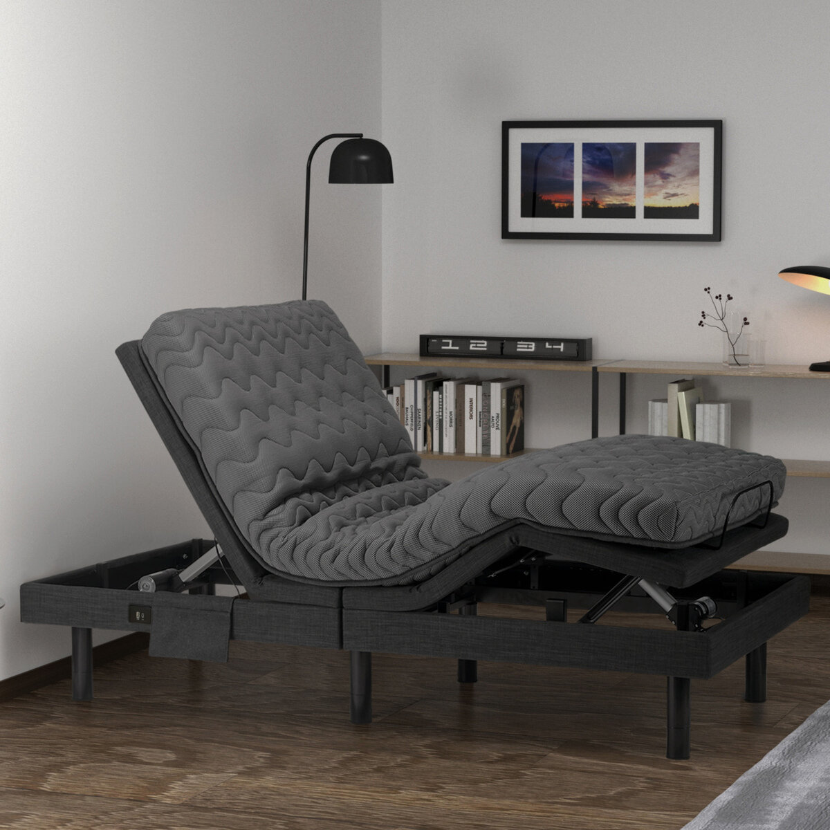 電動リクライニングベッドマットレスセット シングル RBS-751110