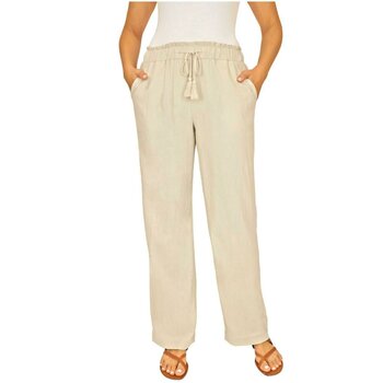 ブリッジ レディース リネン パンツ