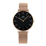 ダニエルウェリントン ペティートメルローズ DW00100303 ローズゴールドxブラック 36mm