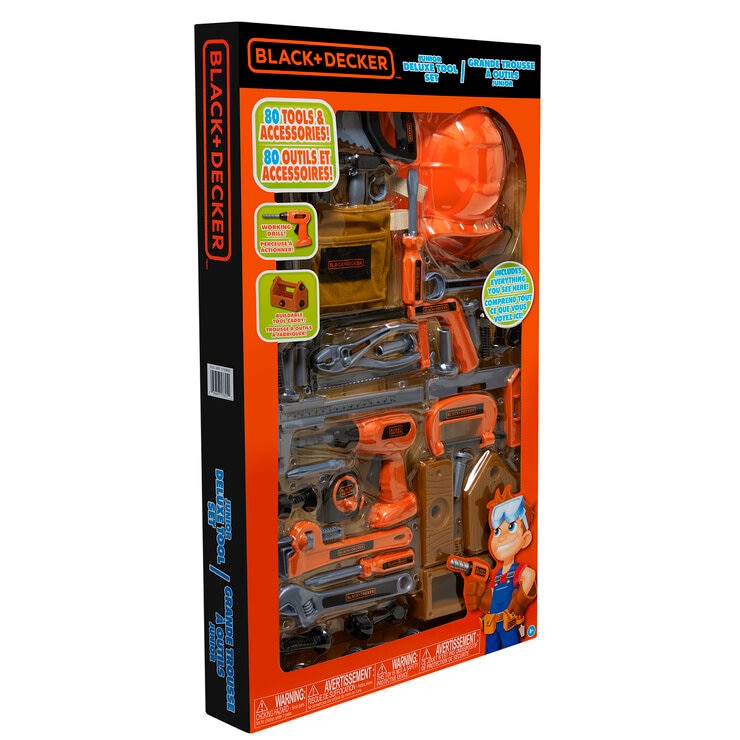 子供DIY工具ツールフルセット BLACK & DECKER フランス購入 133881526681630.jpg