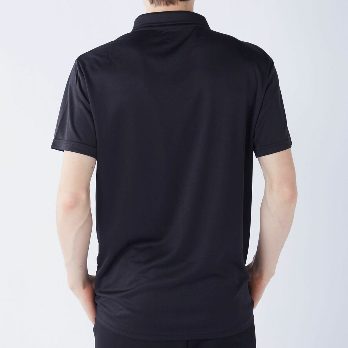 カッパ メンズ 半袖ポロシャツ / ブラック / M