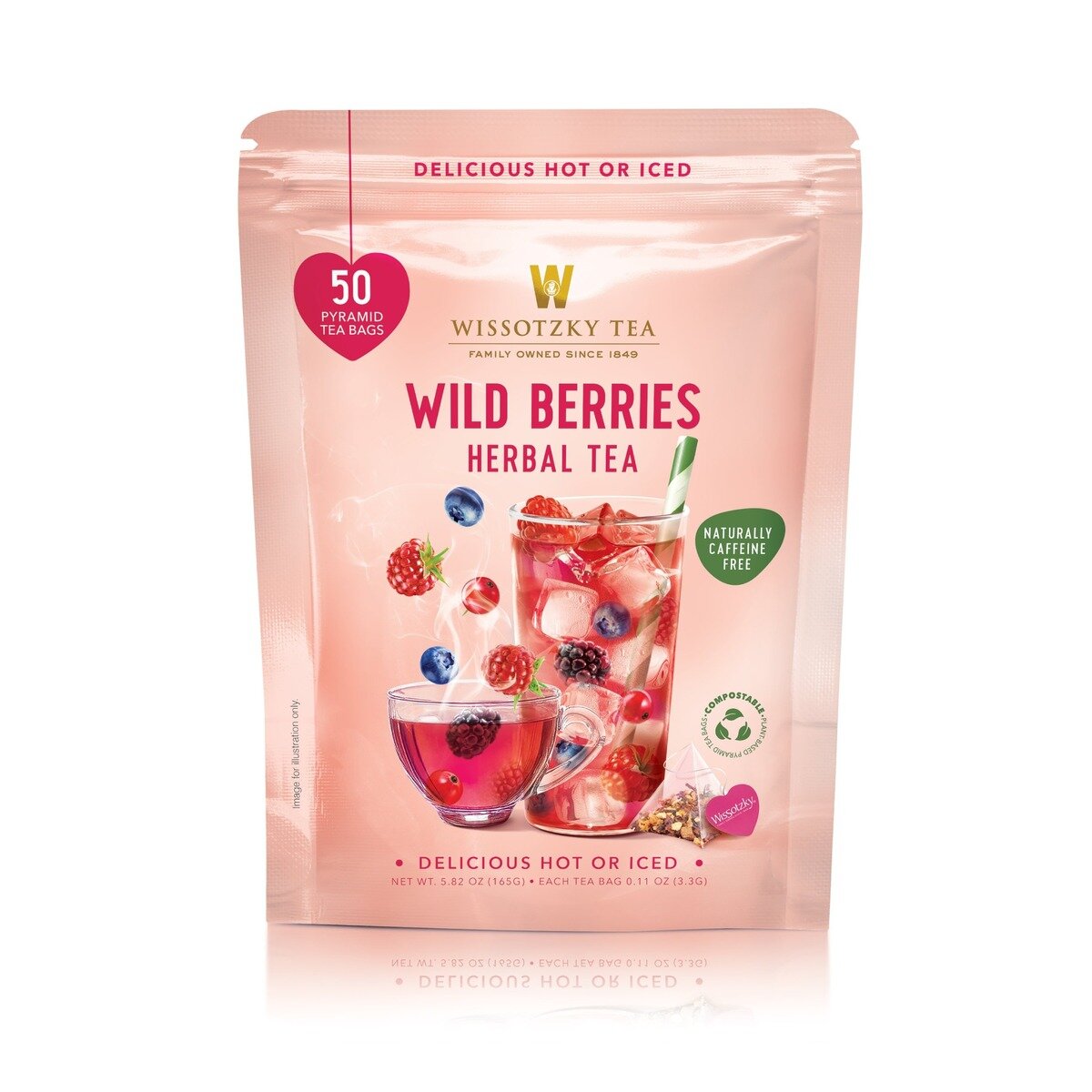 WISSOTZKY ワイルドベリー ハーバルティー 50バッグ
