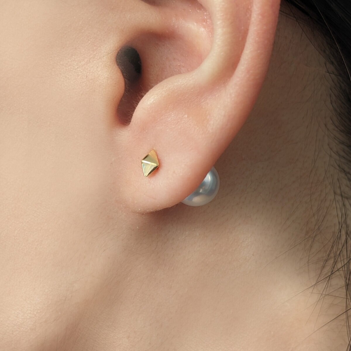 18K イエローゴールド あこや パール 8.5mm スタッドピアス SHK0126-85 | Costco Japan