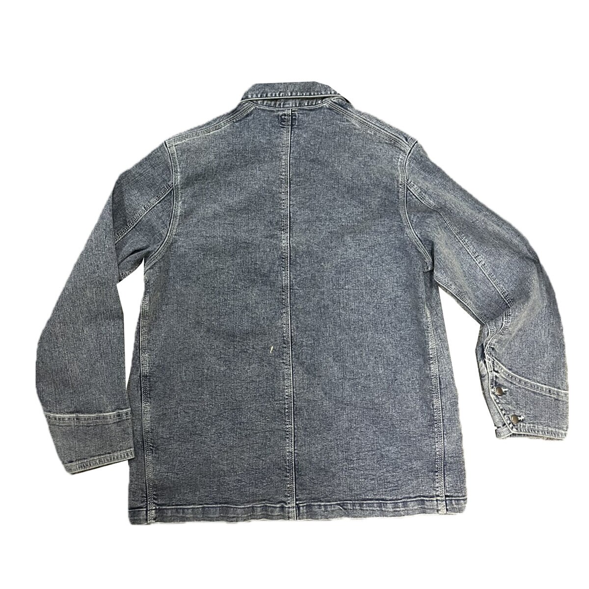 ヘインズ ストレッチデニムカバーオール / サックス / S