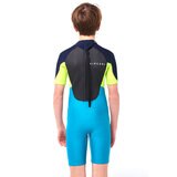リップカール オメガ 子供用 バックジップ スプリングウェットスーツ 113BSP