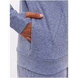 ベンチ レディース パーカー ネイビー ヘザー XL