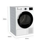 beko ヒートポンプ乾燥機 8kg