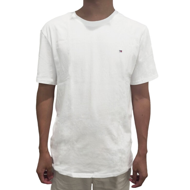 トミー ヒルフィガー メンズ 半袖 Tシャツ ホワイト S トミー ヒルフィガー メンズ 半袖 Tシャツ ホワイト S