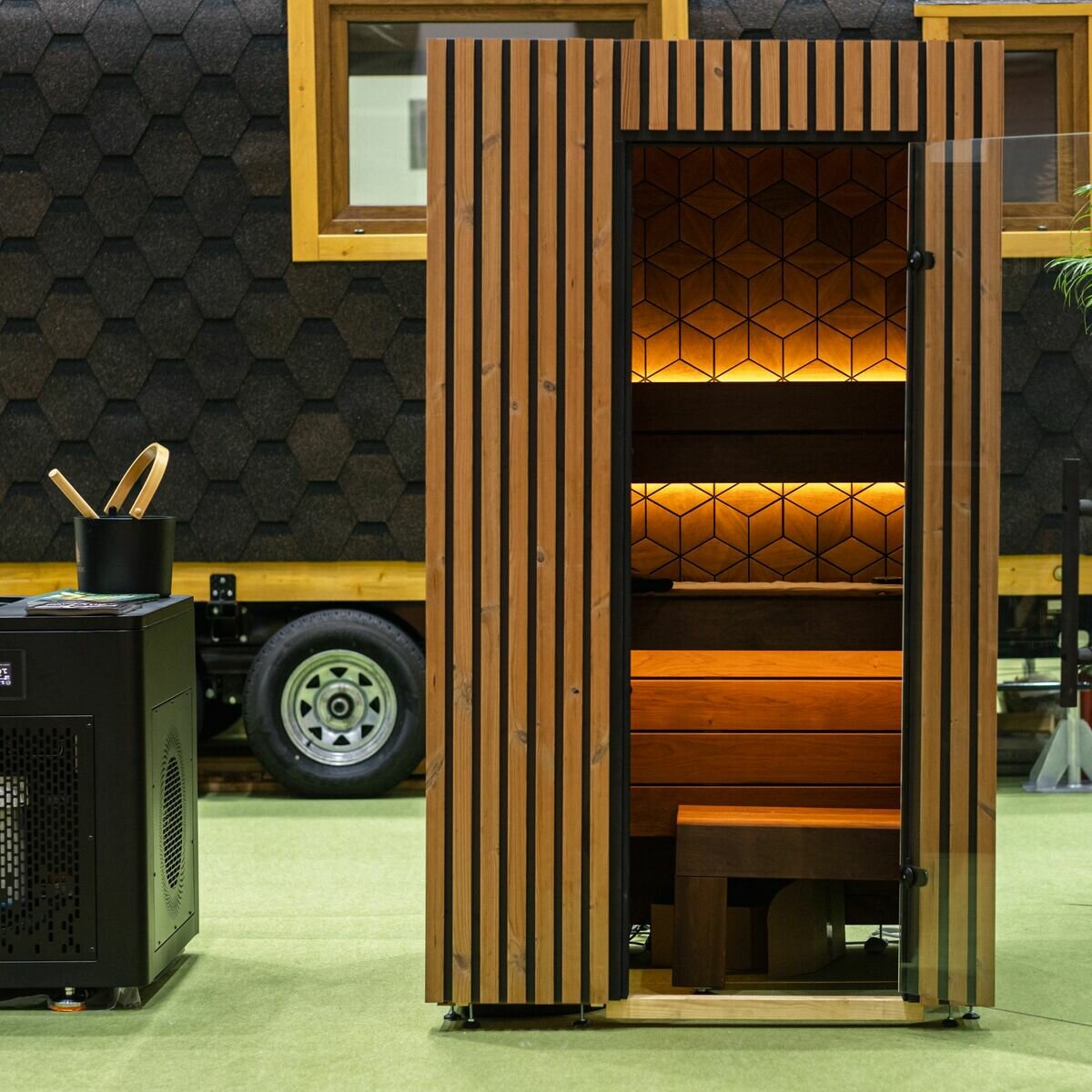 Saunature インドアサウナキャビン Como 1-120