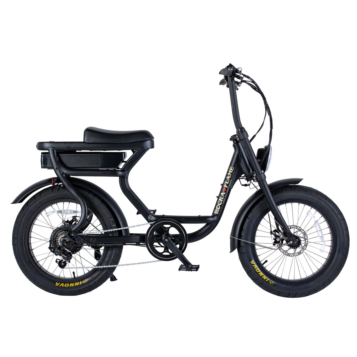 ROCKA FLAME 20インチ 電動アシスト ファットバイク NEW FUMA マットブラック