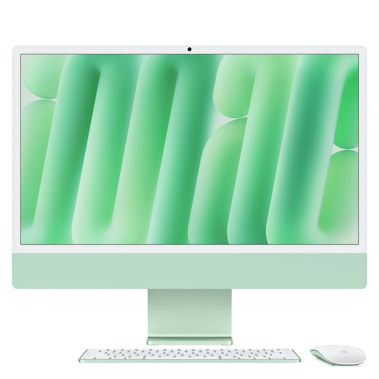 Apple/iMac 24インチ 8コアCPU/8コアGPU/Apple M4チップ/16GB/256GB SSD