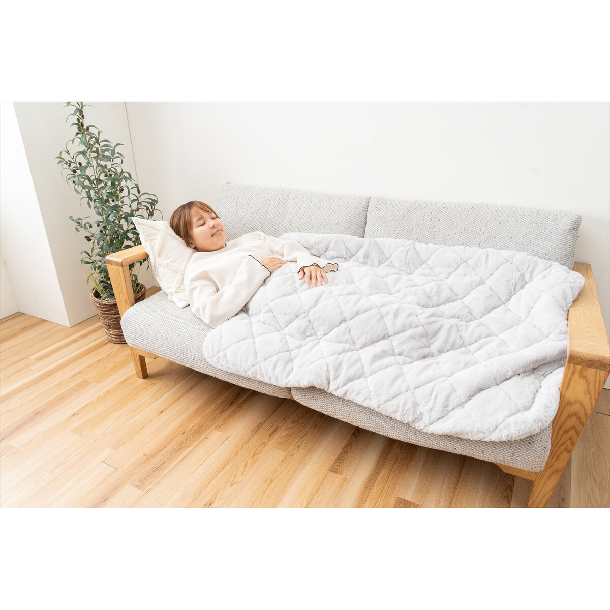 こたつ イケヒコ ポケットこたつ 90cm x 120cm グレー | Costco Japan