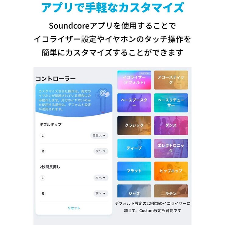 Anker(アンカー)ワイヤレスイヤホン Soundcore Liberty Air 2 A3910N52 Anker(アンカー)ワイヤレスイヤホン Soundcore Liberty Air 2 A3910N52