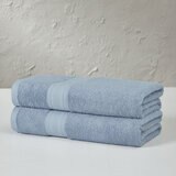 エアーリッチ バスタオル 2枚セット ゼンブルー