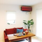 三菱電機 ルームエアコン 霧ヶ峰 MSZ-FL5621 18畳 ボルドーレッド (注意事項確認済/室外機 : 二段架台設置/既存品の撤去あり)