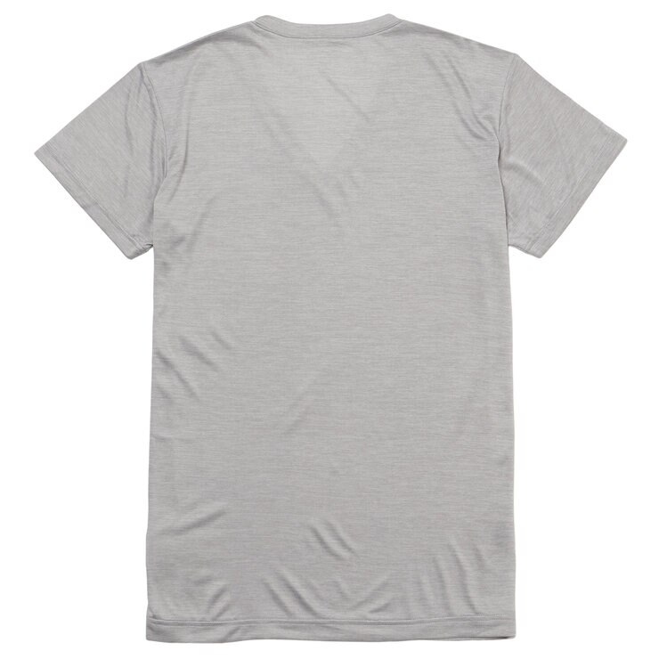 ミズノ メンズ Vネック Tシャツ 2枚組 グレー L ミズノ メンズ Vネック Tシャツ 2枚組 グレー L