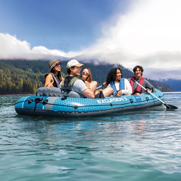 INTEX 5人乗り 大型レジャーボート エクスカーション5