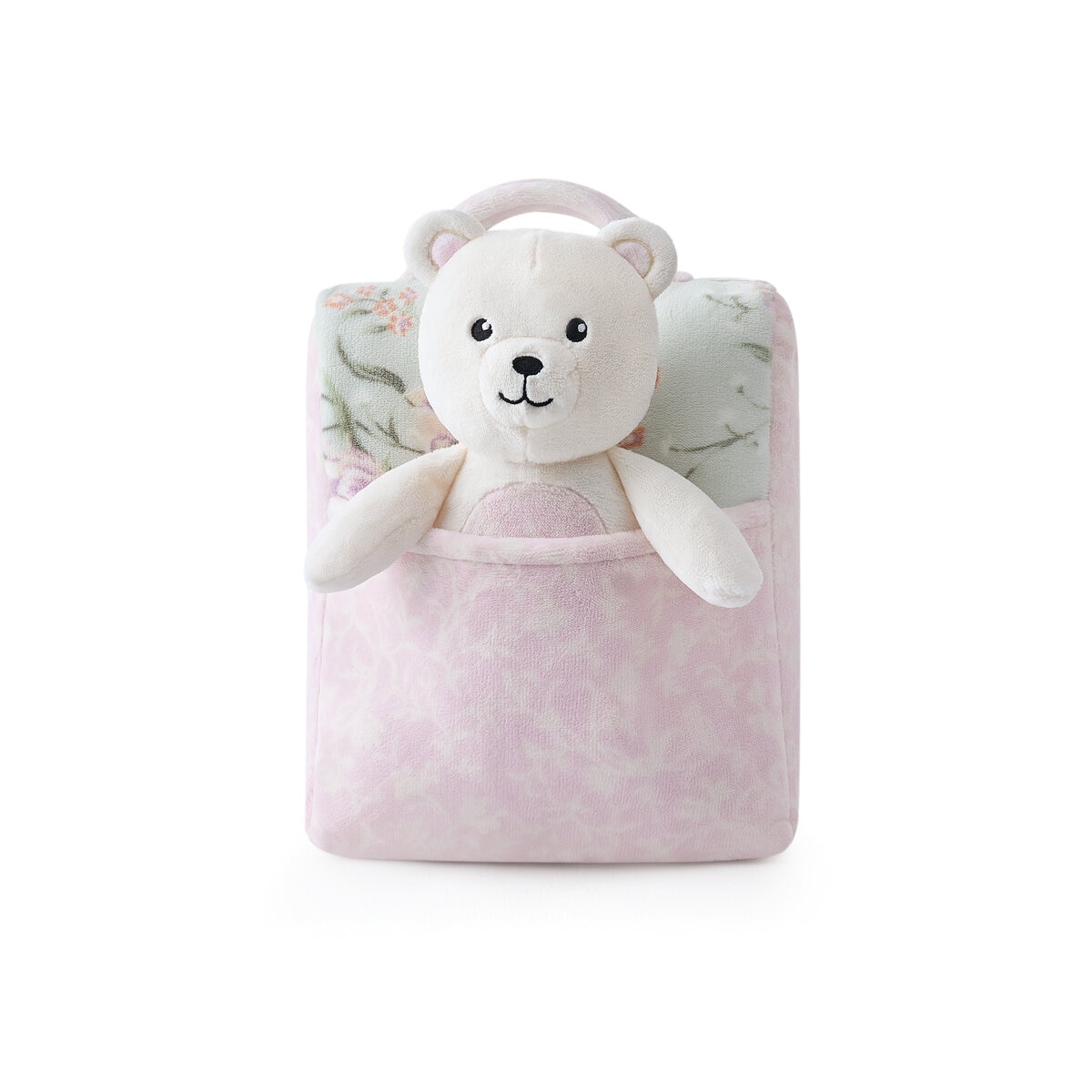 Honey Pod ベビーブランケット＆ぬいぐるみ パープル | Costco Japan