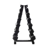インスパイアフィットネス　PVC ヘックスダンベルセット　ラック付き