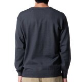 エディー・バウアー メンズ Vネック セーター チャコール L エディー・バウアー メンズ Vネック セーター チャコール L