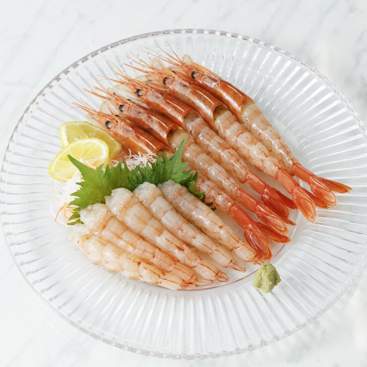 【冷凍】刺身用天然赤海老 4kg