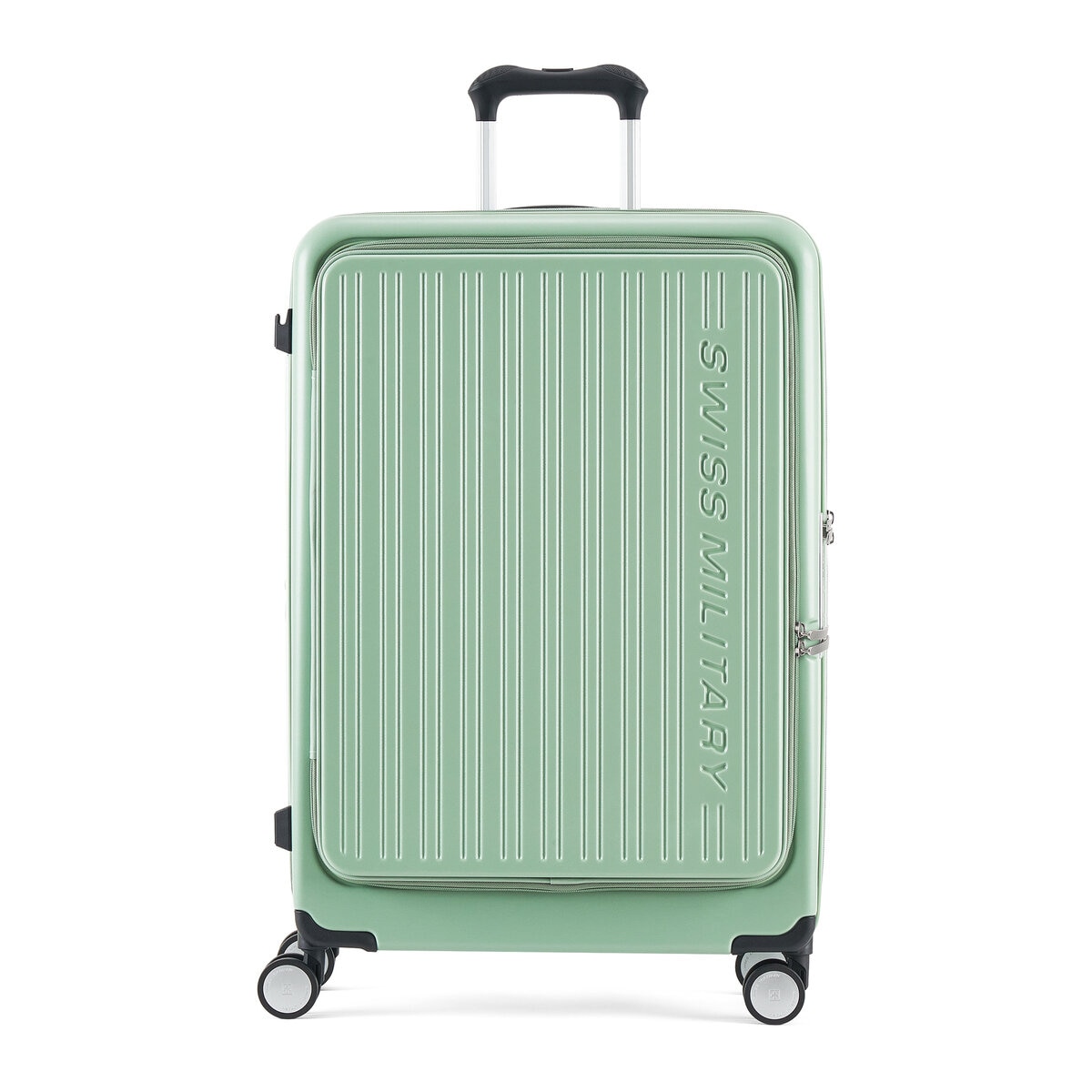 スイスミリタリー フロントオープン 28インチ スーツケース 76L