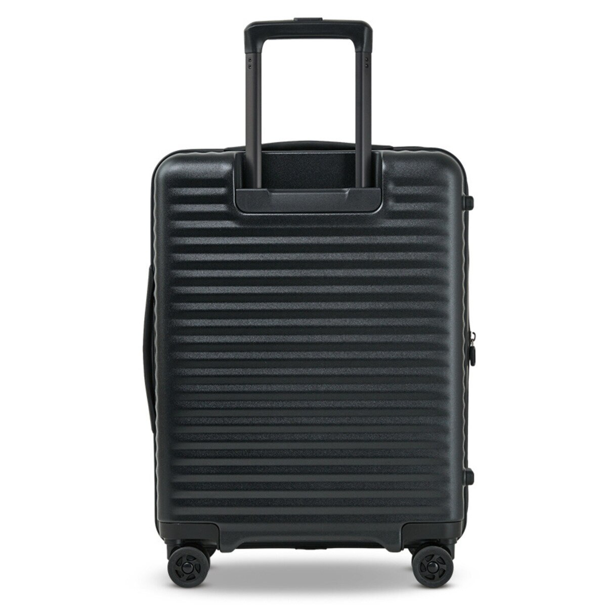 エコーラック セレストラ フロントオープンスーツケース 機内持ち込みサイズ 20インチ 38L ブラック