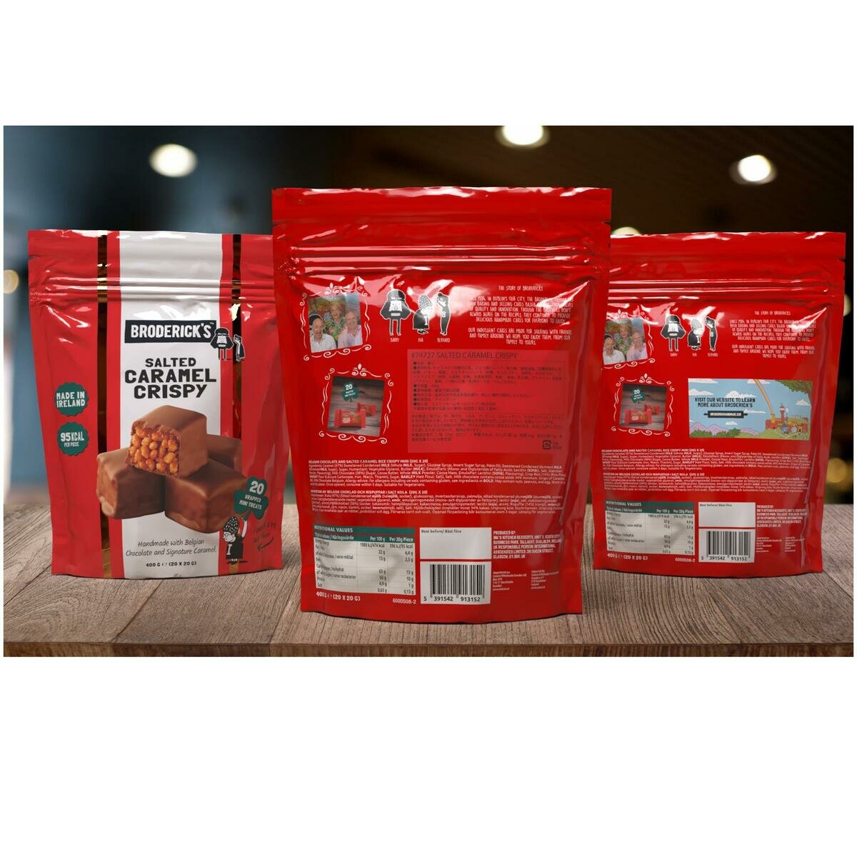 Broderick Brothers ソルトキャラメル クリスピー 400g
