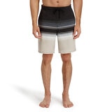 カークランドシグネチャー メンズ 水着ショーツ ブラックホライズンストライプ S