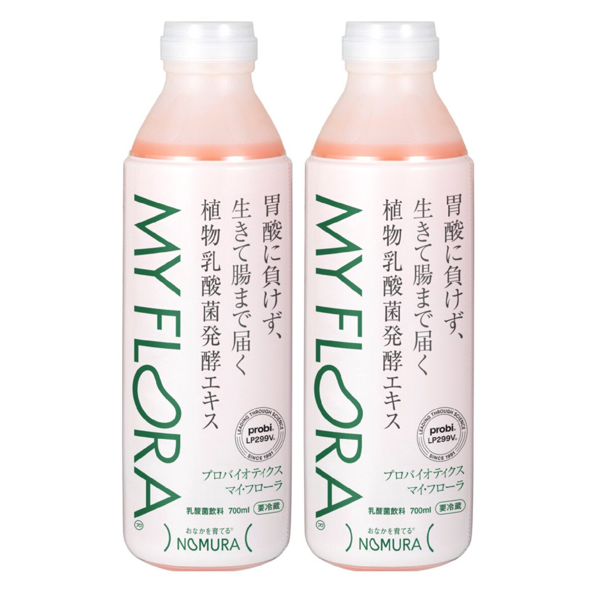 植物性乳酸菌飲料 MY FLORA 700ml x 2本 植物性乳酸菌飲料 MY FLORA 700ml x 2本
