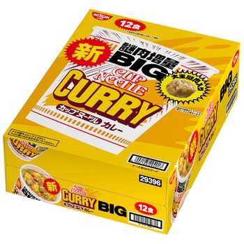 日清 カップヌードル カレー ビッグ 12食