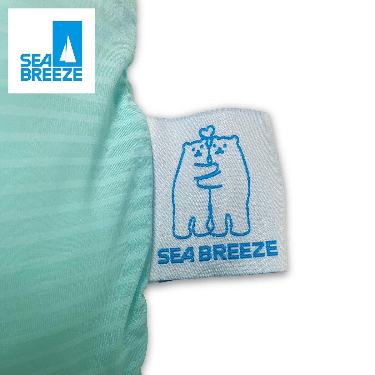 シーブリーズ ボディピロー接触冷感 50×120cm エメラルドグリーン