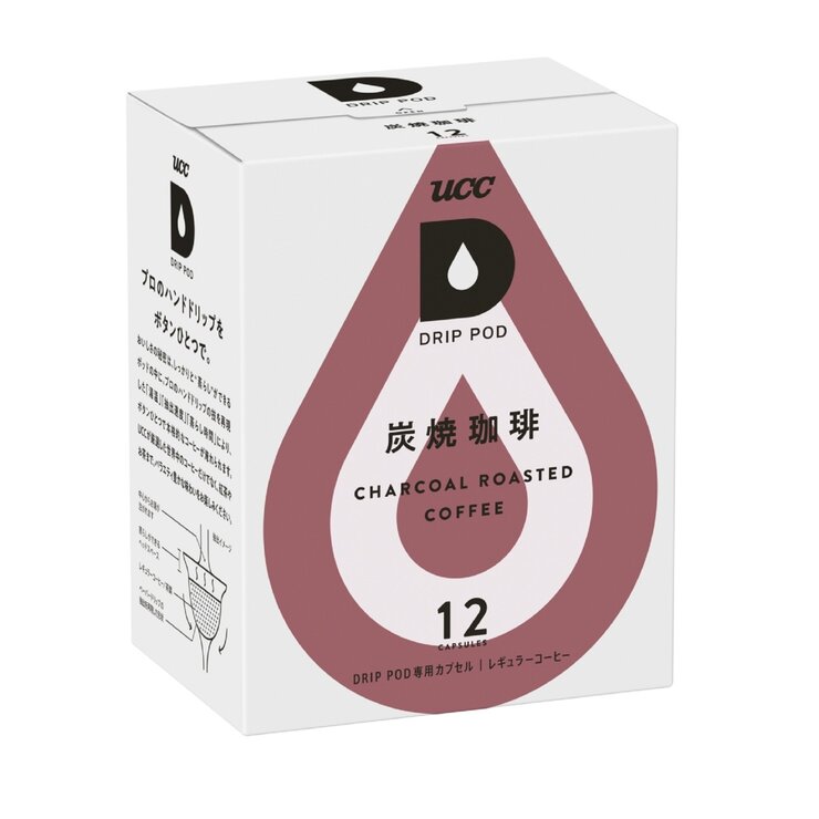 UCC DRIP POD 炭焼珈琲 12カプセル入