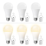 NEWGALE 防災充電式LED電球E26 60W 3個パック PJG-9WE