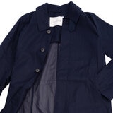 マッキントッシュ メンズ シングルブレステッドコート コットン ネイビー 42(XL)