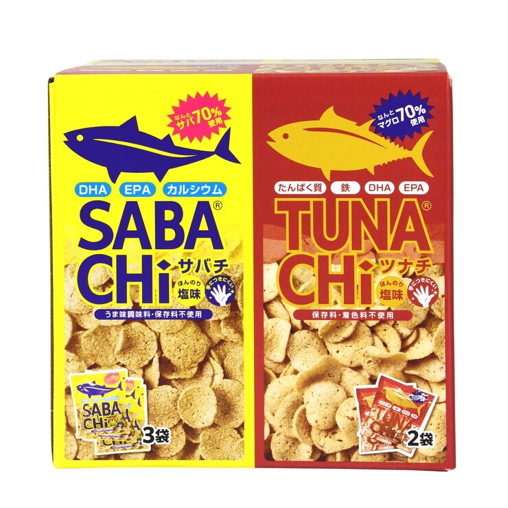 サバチ & ツナチ 60g X 5袋 サバチ & ツナチ 60g X 5袋
