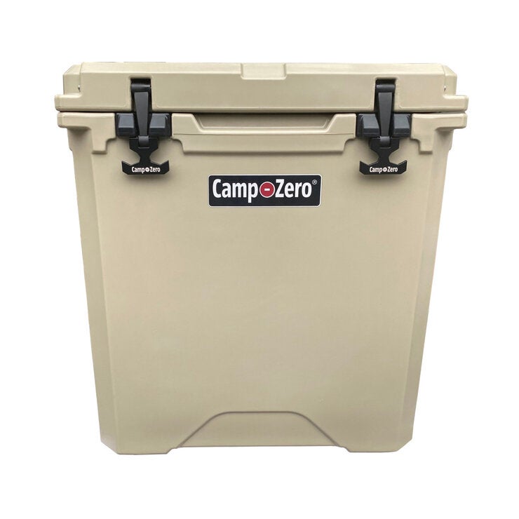 キャンプゼロ 50L ロトモールドクーラーボックス キャスター付き ベージュ キャンプゼロ 50L ロトモールドクーラーボックス キャスター付き ベージュ