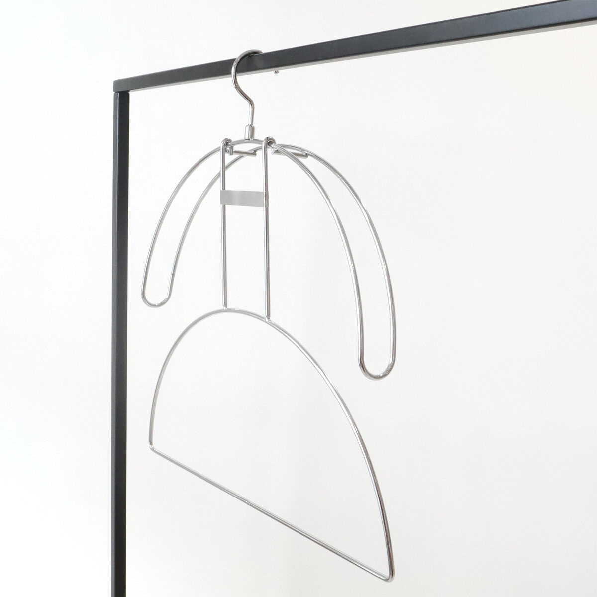 チャナカンパニー Balmy Hanger（バルミーハンガー） GHOST HANGER（ゴーストハンガー） 2本セット TP-GST01-42SLV-2ST