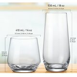 キングクリスタル アルカグラス ドリンクセット 8個セット