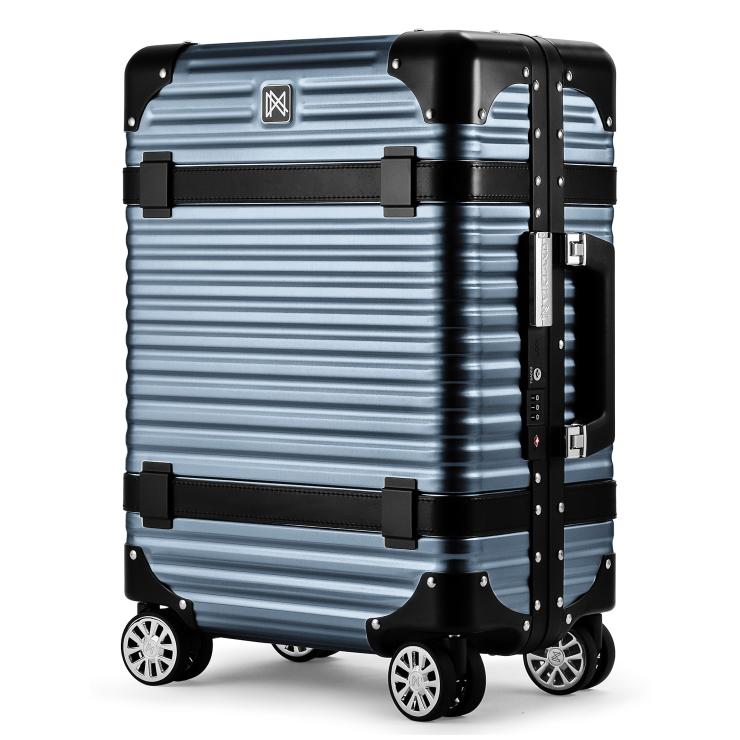 ランツォ スーツケース バイキング 19 インチ 33L グレー X ブラック