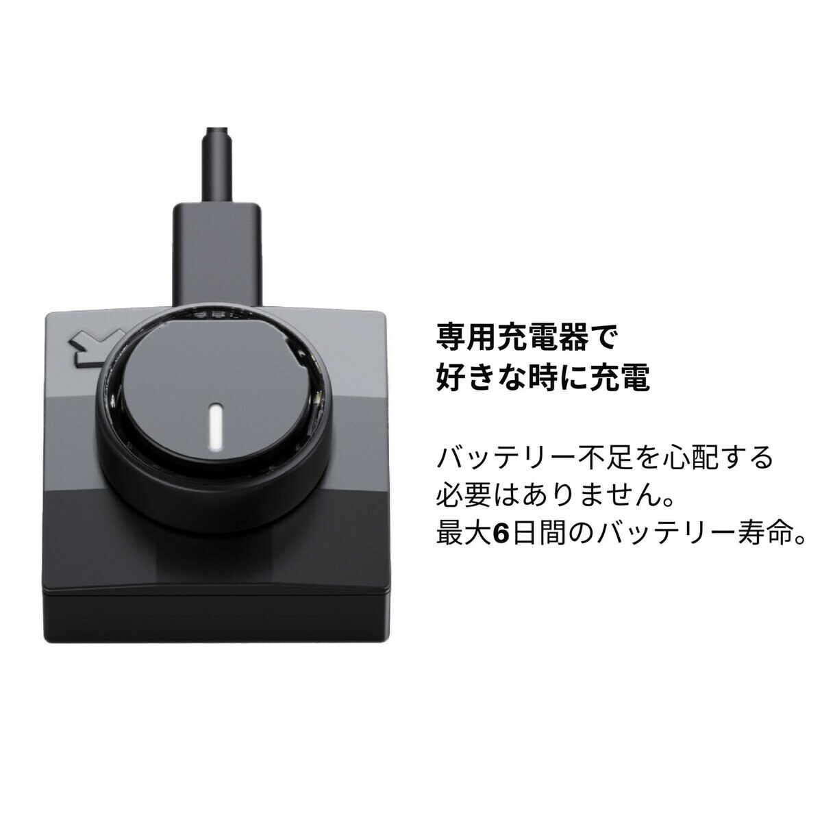 Ultrahuman Ring AIR + 2年間のUltrahuman X Membership付き, Aster Black スマートリング