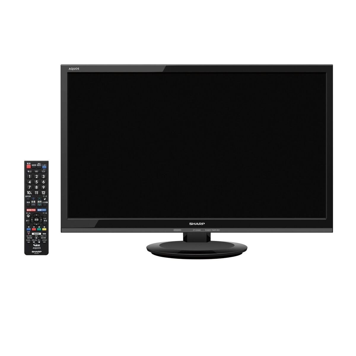 シャープ アクオス 24インチ テレビ 2T-C24AD ブラック