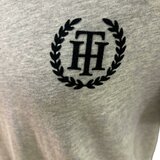 トミーヒルフィガー レディース フラッグ 半袖Tシャツ グレーヘザー S