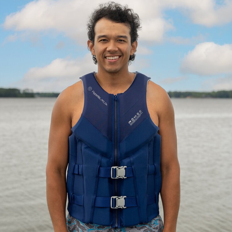 ハイパーライト 男性用 フローティング ベスト Lサイズ ブルー