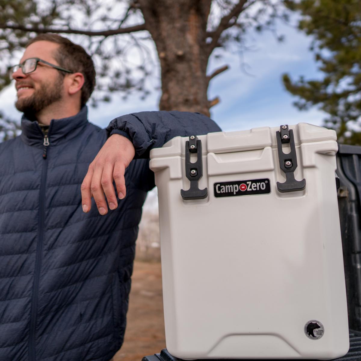 キャンプゼロ 16L ロトモールドクーラーボックス ベージュ