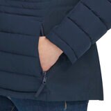 トミーヒルフィガー レディース キルトジャケット ネイビー XL