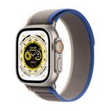 Apple Watch Ultra GPS+Cellular モデル 49mm チタニウムケースとブルー ＆ グレートレイルループ - M/L